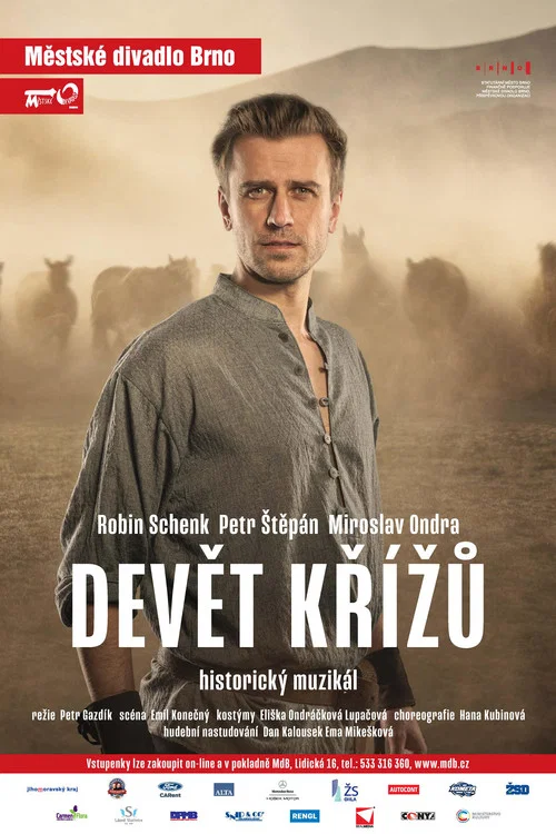 Devět křížů постер