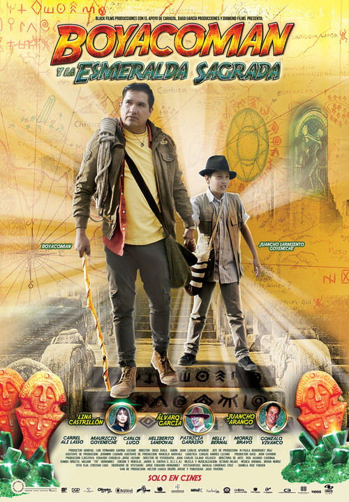 Boyacoman y la esmeralda sagrada постер