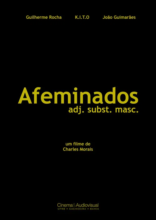 Afeminados постер