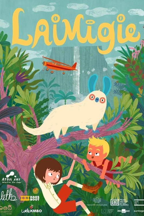 Laimīgie постер