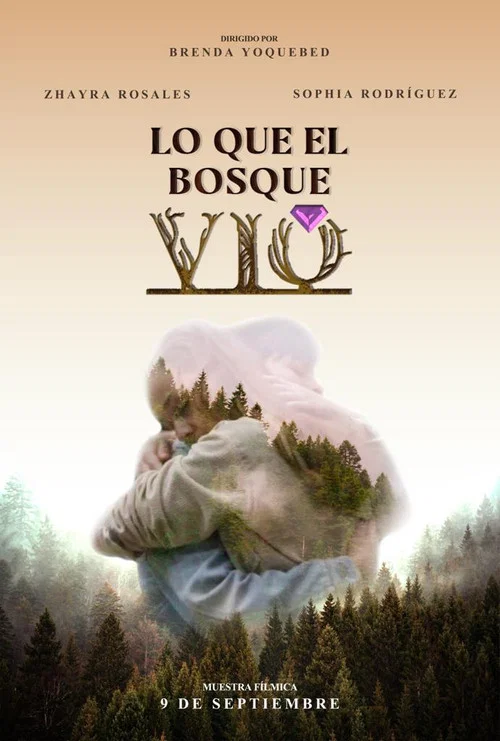 Lo que el bosque vio постер