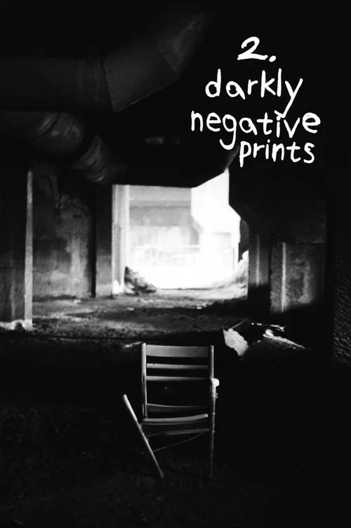 darkly negative prints постер
