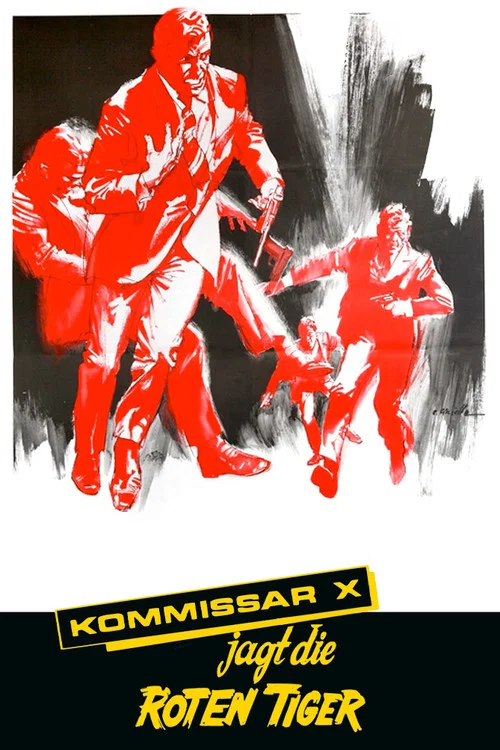 Kommissar X jagt die roten Tiger постер