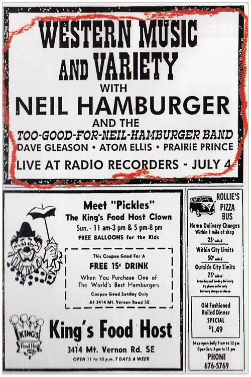 Neil Hamburger: Western Music and Variety постер