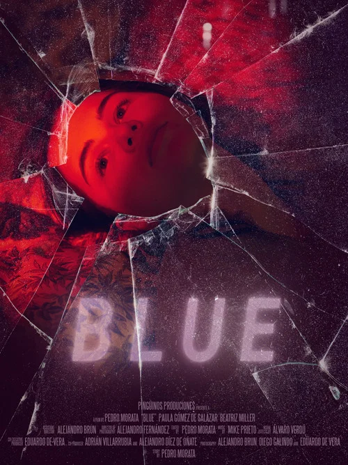 Blue постер