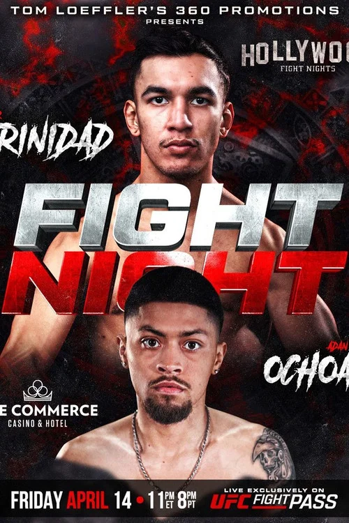 Hollywood Fight Night: Trinidad vs. Ochoa постер