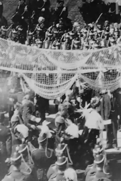 The Royal Procession to the Church before the Ceremony (Coronation of Wilhelmina) постер