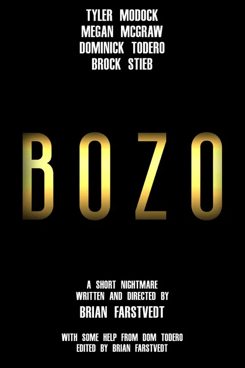 Bozo постер