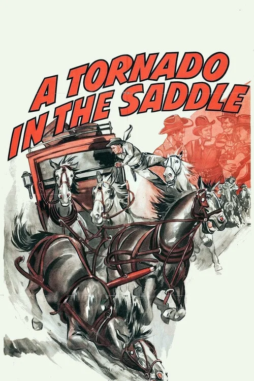 A Tornado in the Saddle постер