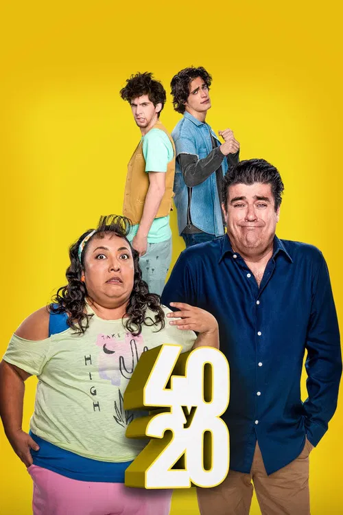 40 y 20 постер