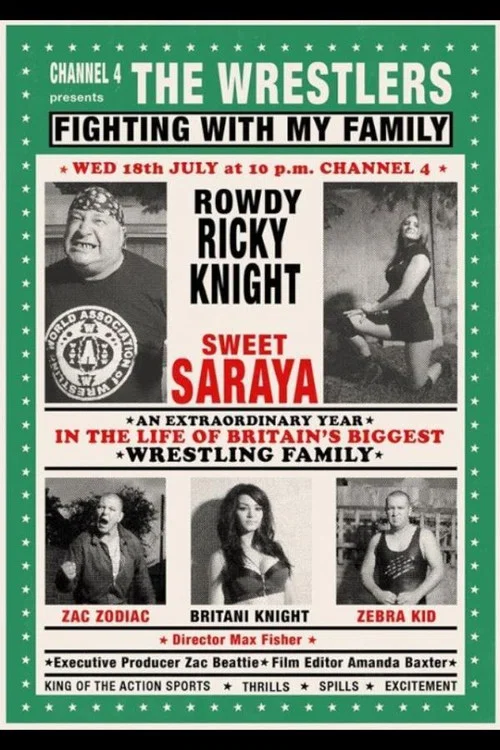 The Wrestlers: Fighting with My Family постер
