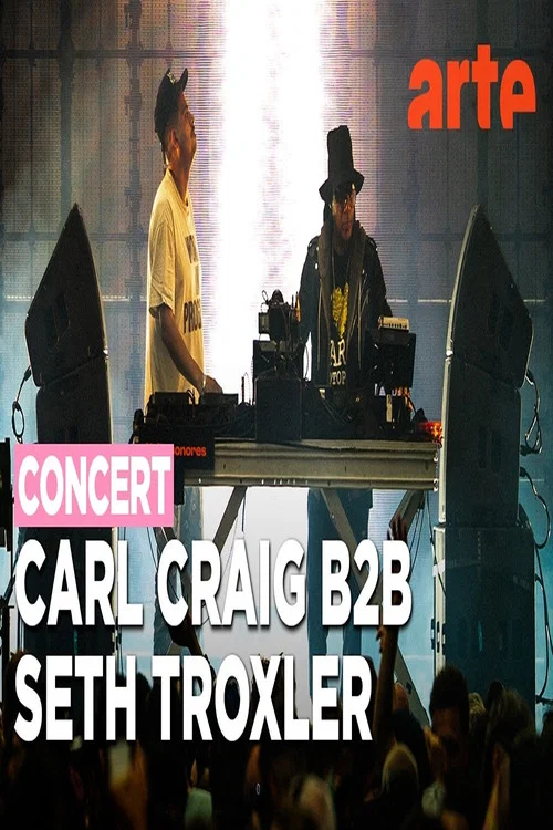 Carl Craig B2B Seth Troxler Nuits Sonores 2026 постер