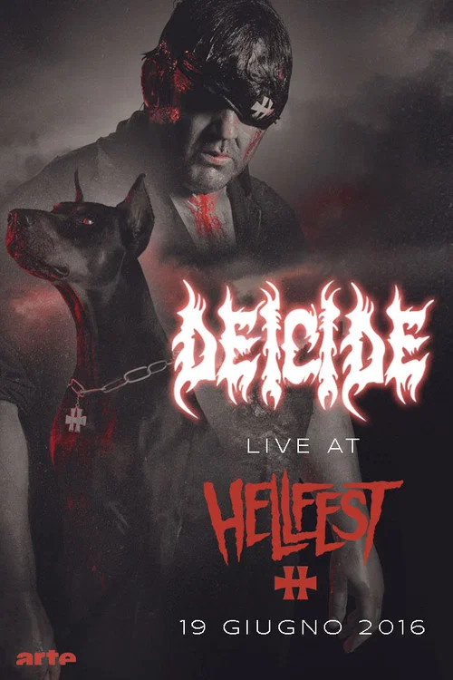 Deicide: Hellfest 2016 постер