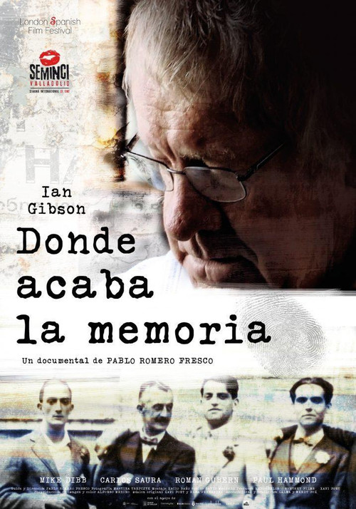 Donde acaba la memoria постер
