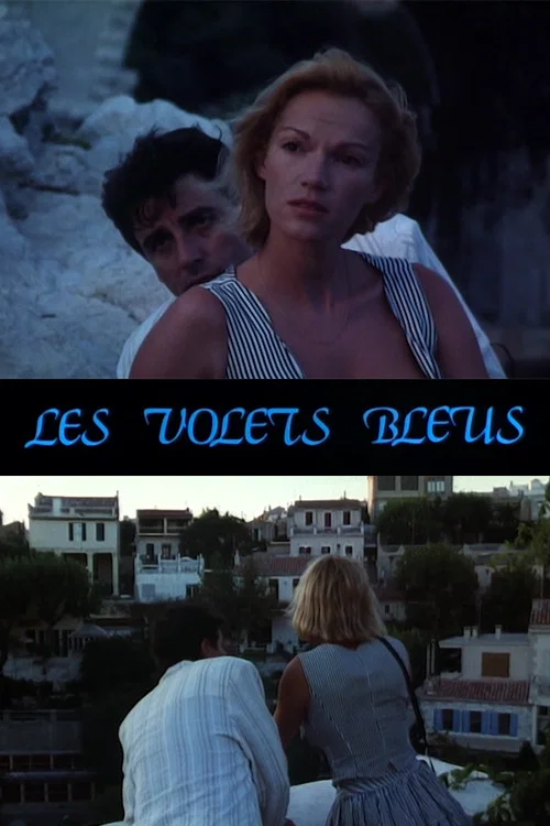 Les volets bleus постер