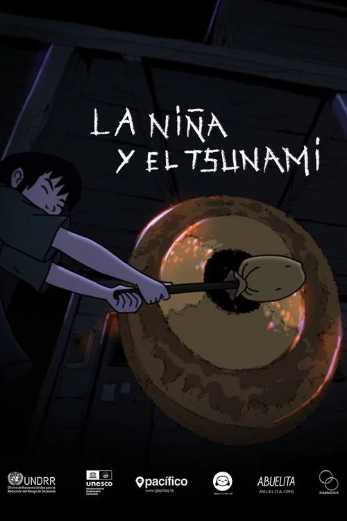 La niña y el tsunami постер