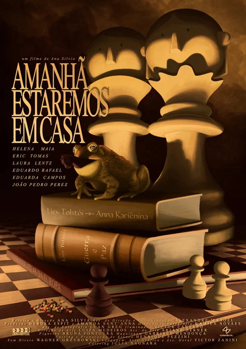 Amanhã Estaremos em Casa постер