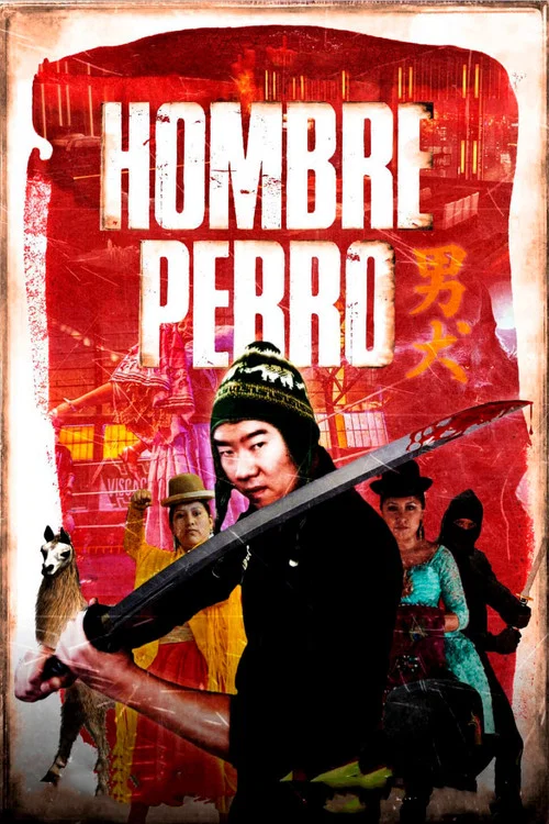 Hombre perro постер