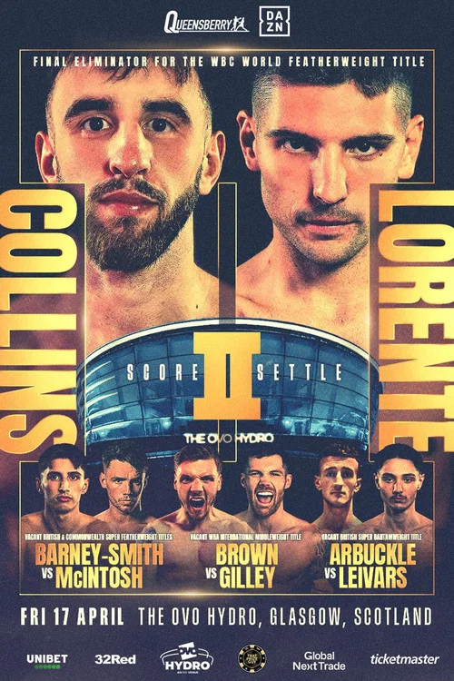 Nathaniel Collins vs. Cristobal Lorente II постер