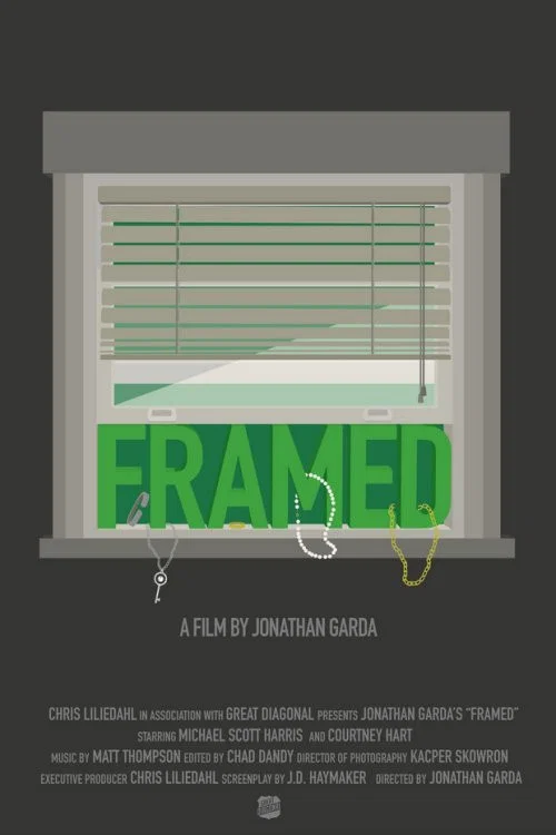 Framed постер
