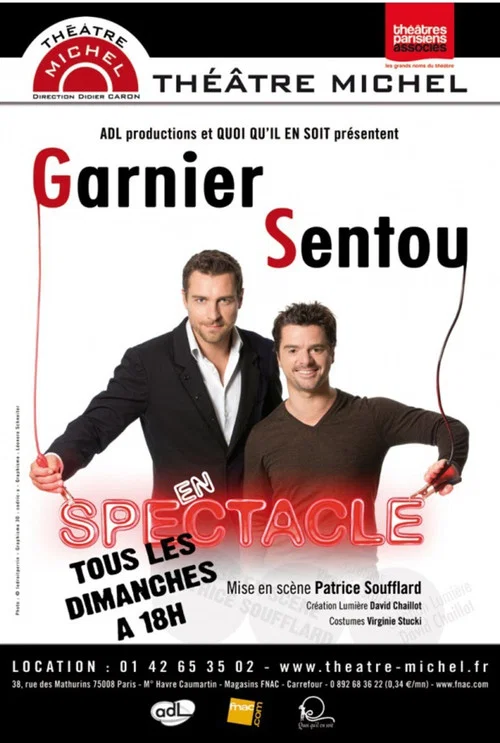 Garnier et Sentou en Spectacle постер