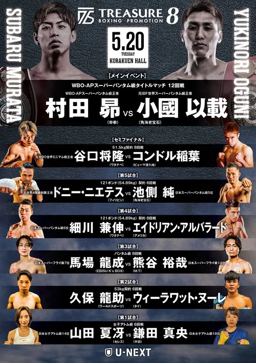 TREASURE BOXING 8 постер