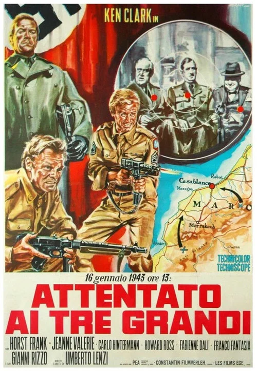 Attentato ai tre grandi постер