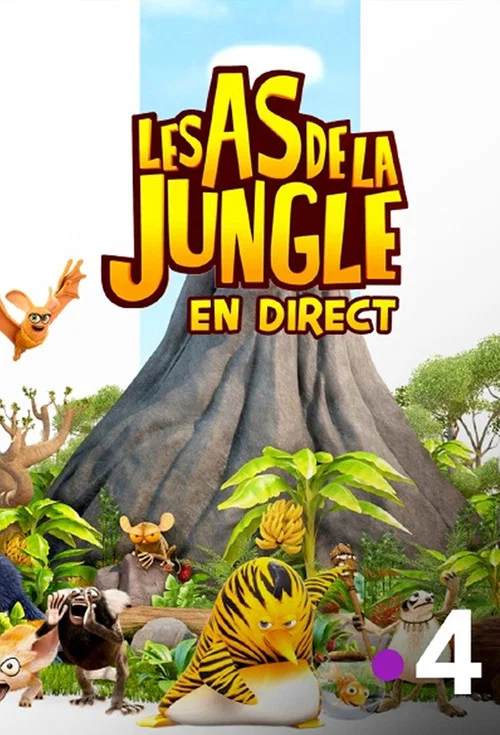 Les As de la jungle en direct постер