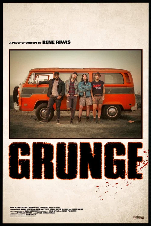 Grunge постер