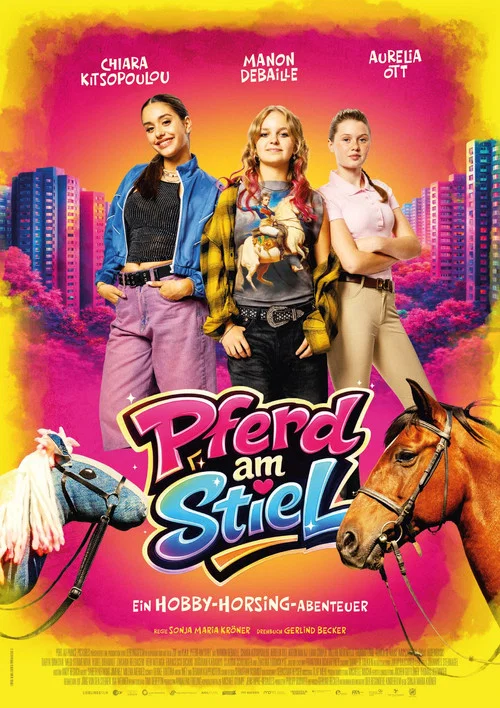 Pferd am Stiel постер