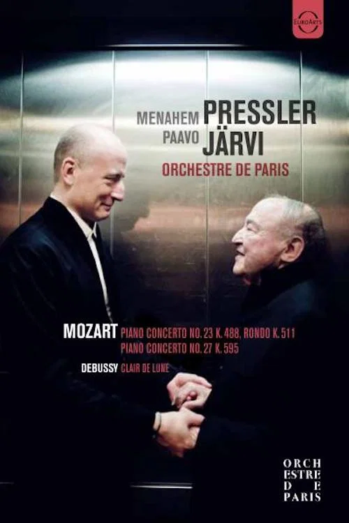 Menahem Pressler, Paavo Jarvi, Orchestre de Paris plays Mozart and Debussy постер