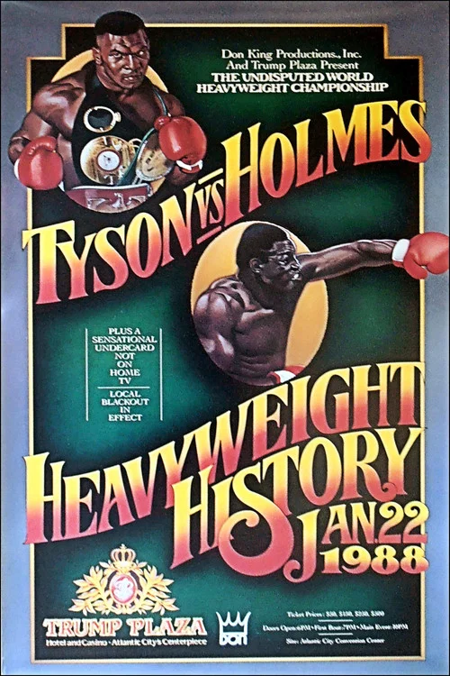 Mike Tyson vs Larry Holmes постер