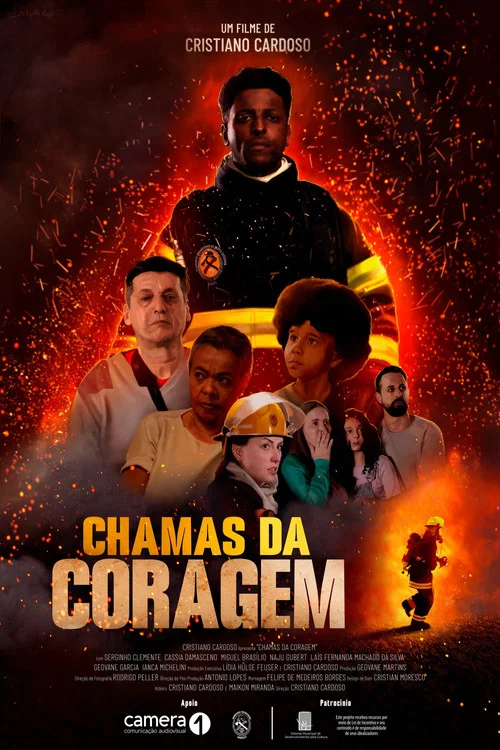 Chamas da Coragem постер