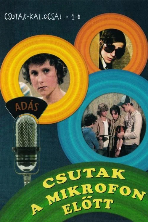 Csutak a mikrofon elött постер