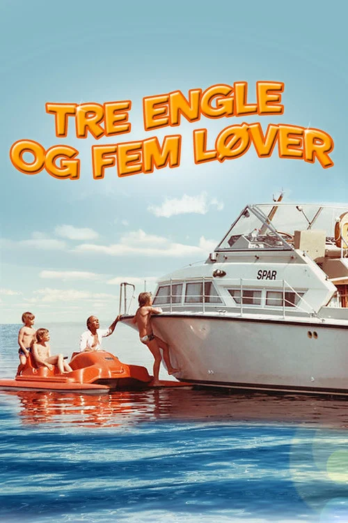 Tre engle og fem løver постер
