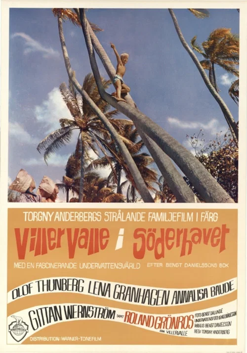 Villervalle i Söderhavet постер