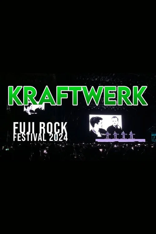 Kraftwerk - Fuji Rock Festival 2024 постер