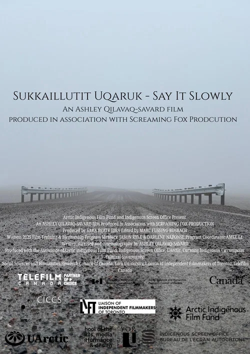 Sukkaillutit Uqaruk (Say It Slowly) постер