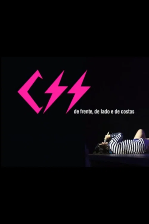 CSS - de frente, de lado e de costas постер