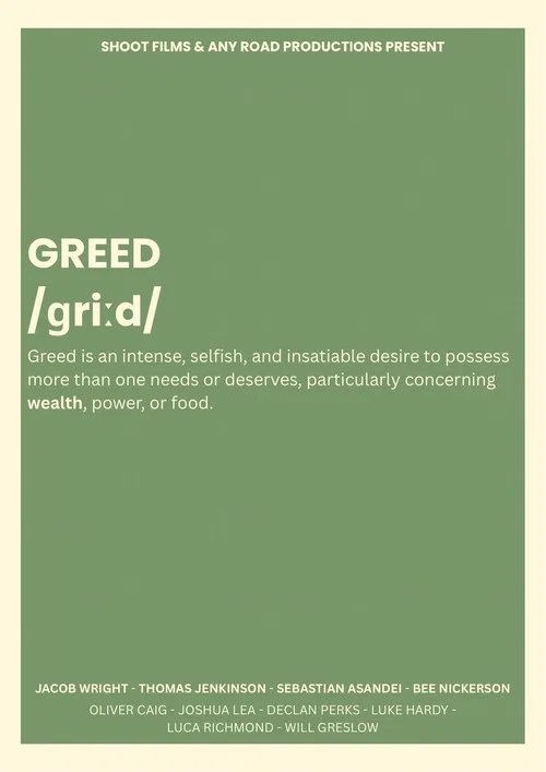 GREED постер