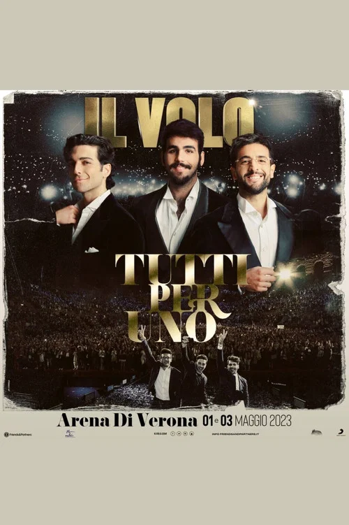 Il Volo: Tutti Per Uno 2023 постер