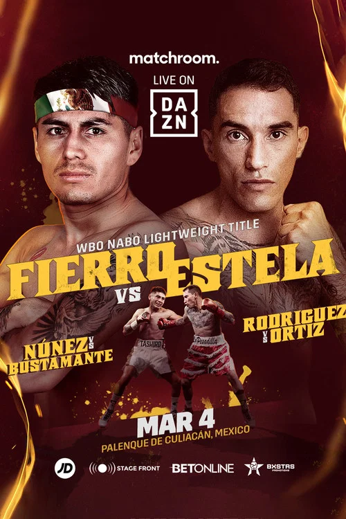 Angel Fierro vs. Eduardo Estela постер