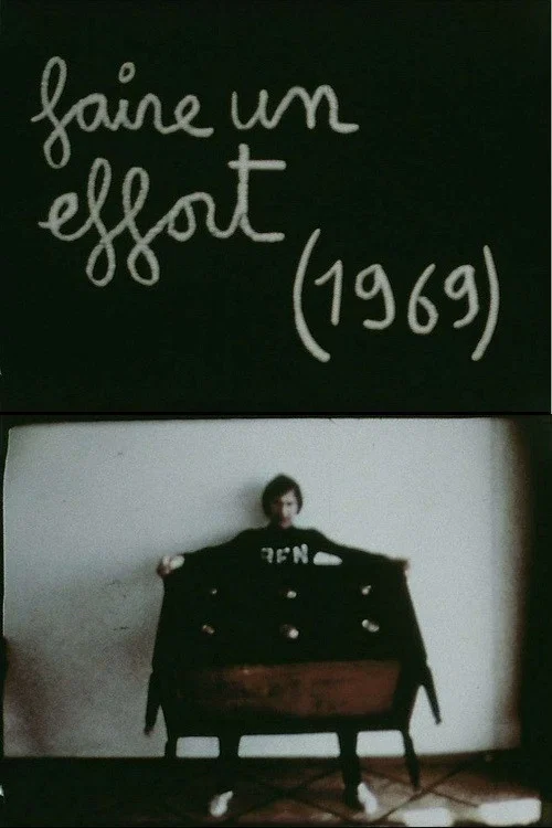 Faire un effort постер