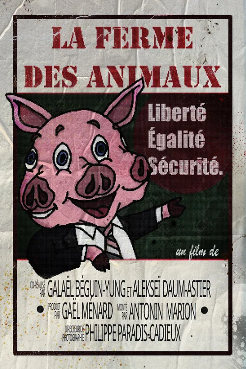 La ferme des animaux постер