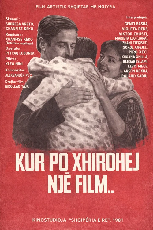 Kur po xhirohej një film постер