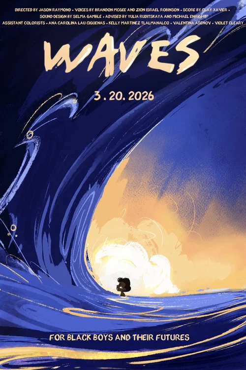 Waves постер