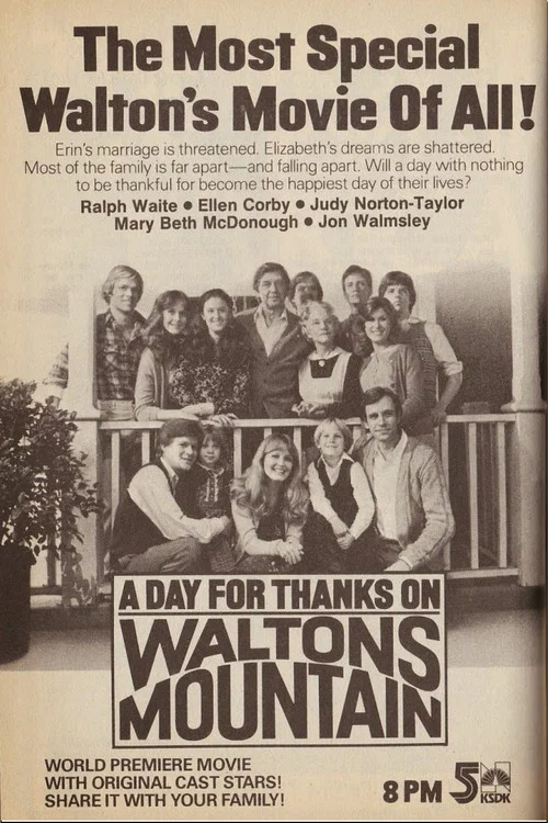 A Day for Thanks on Waltons Mountain постер