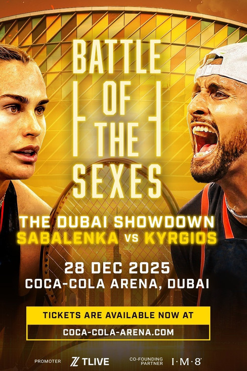 Battle of the Sexes - Sabalenka v Kyrgios постер