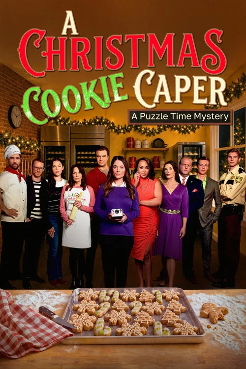 A Christmas Cookie Caper: A Puzzle Time Mystery постер