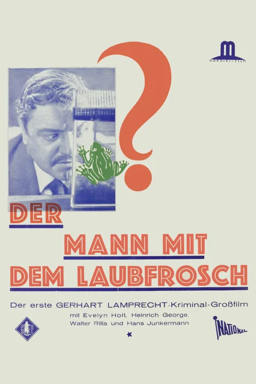 Der Mann mit dem Laubfrosch постер